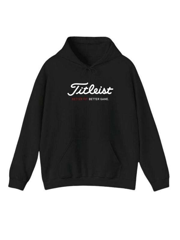 Unisex Hooded Golf Sweatshirt, Long Sleeve Casual Sport Shirt, Ideal Gift for Golf Enthusiasts, Thick Knit Fabric, Fall &...