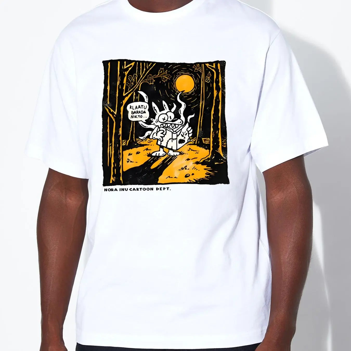 Unisex Men's Cartoon Print Drop Shoulder Tee, Regular Fit Casual Street Short Sleeve Round Neck T-Shirt for Summer,...