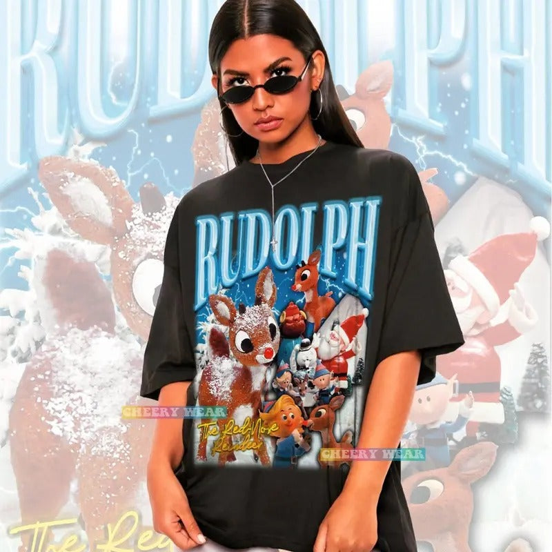 Unisex Rudolph the Red Nosed Reindeer Shirt rudolph the Red Nosed Reindeer Sweatshirt, rudolph Christmas Shirt, rudolph...