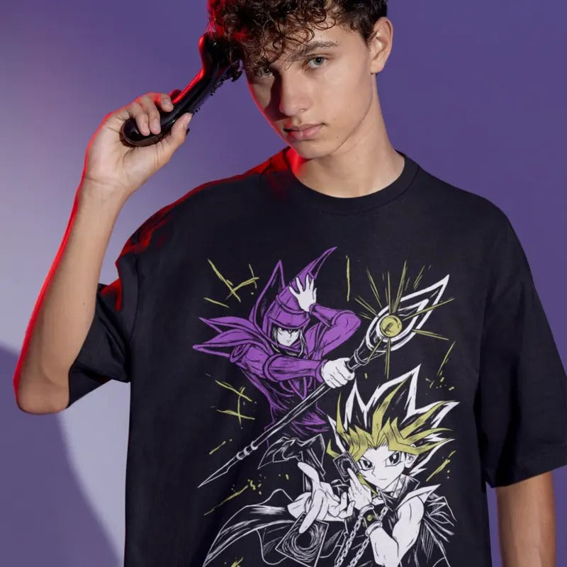 Unisex t-shirt Yu-Gi-Oh! Anime Black Yu-Gi-Oh Anime Manga Tshirt Tee ALL SIZES Hoodie, Sweatshirt | HypeDripTees.com