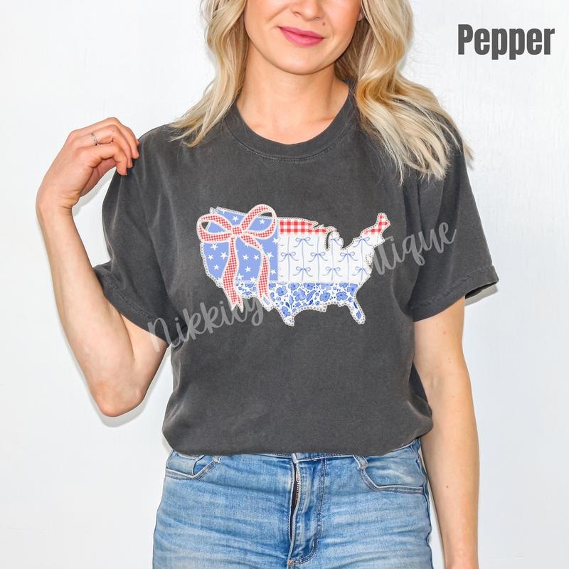 United States Patterns Comfort Colors T-Shirt 'NLB' Hoodie, Sweatshirt | HypeDripTees.com