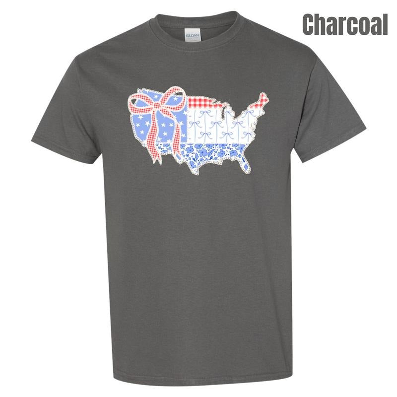 United States Patterns Gildan Short Sleeve T-Shirt 'NLB' Hoodie, Sweatshirt | HypeDripTees.com