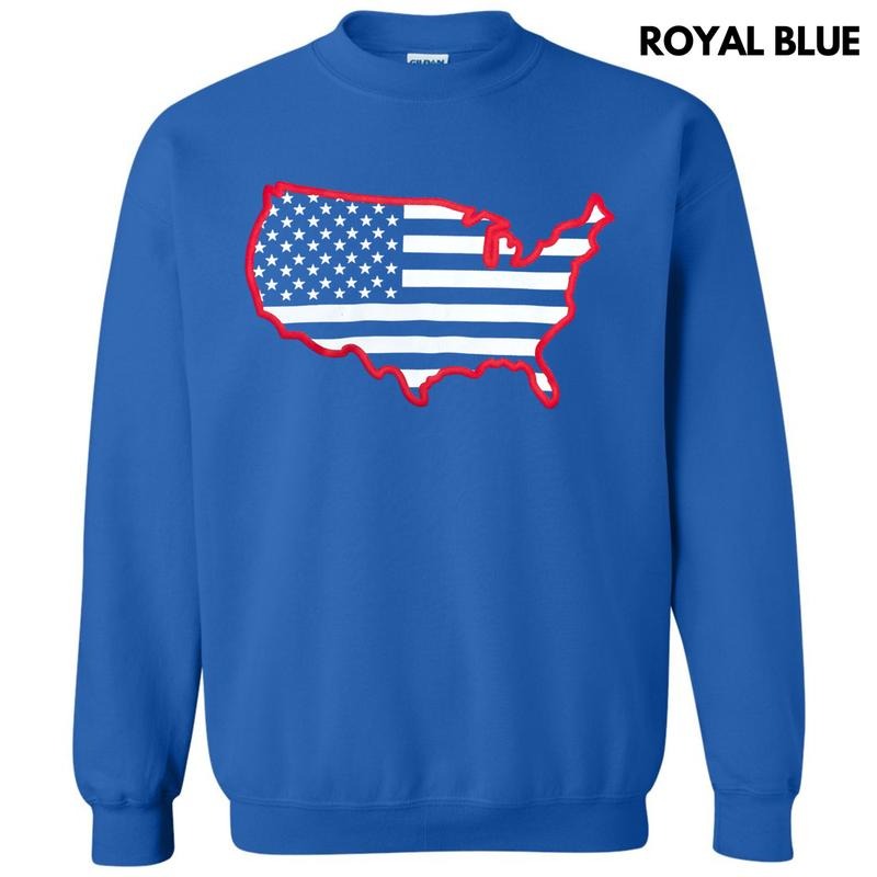 United States Red Coquette Puff Sweatshirt T-Shirts, Hoodie | HypeDripTees.com