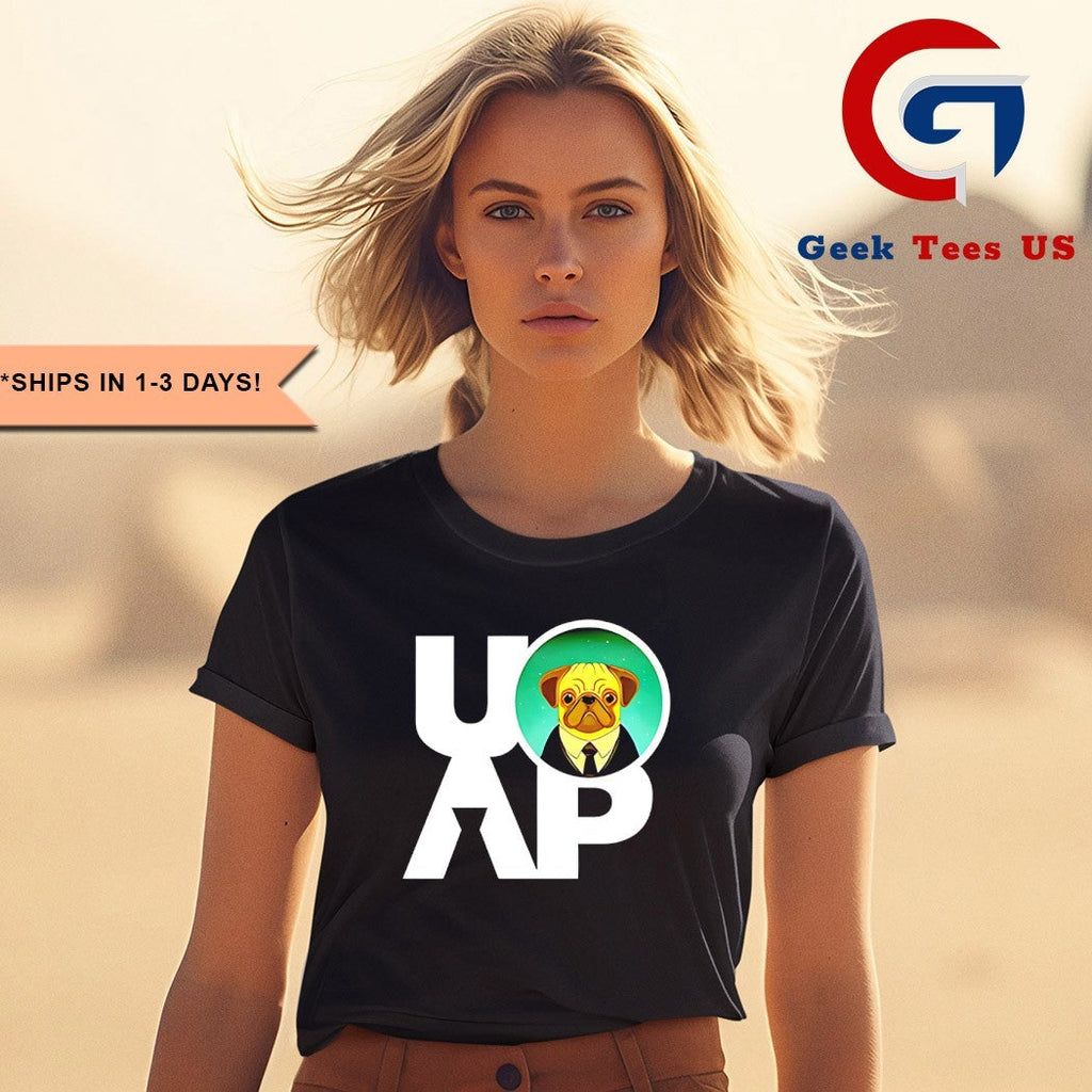 Universal Orlando Uoap Parody Agent Frank Men in Black Dog shirt