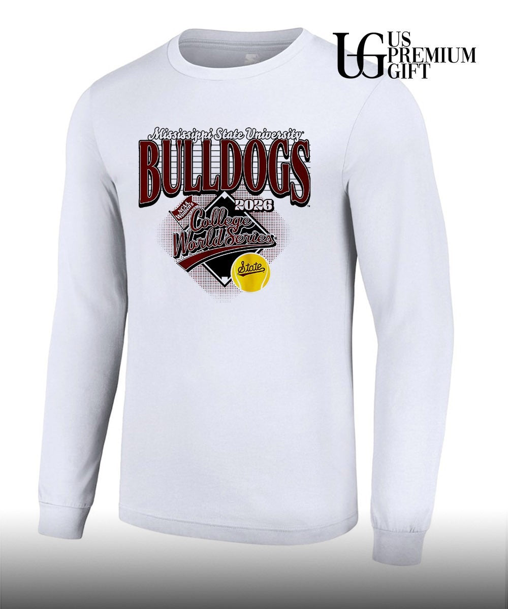 University State University Mississippi State Bulldogs softball NCAA Women’s College World Series 2026 shirt