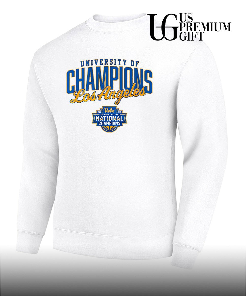 University of Champions Los Angeles UCLA Bruins women’s basketball shirt