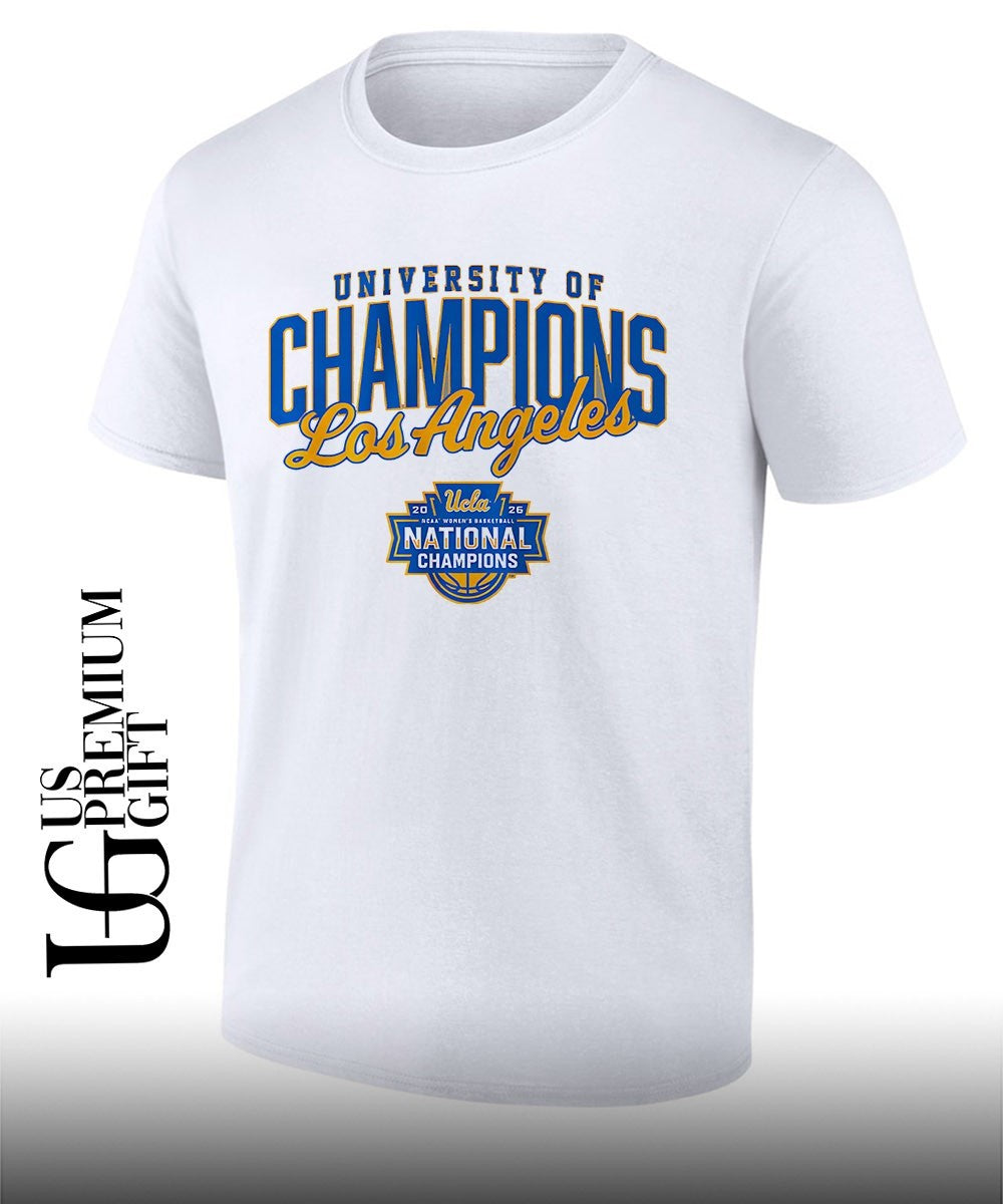 University of Champions Los Angeles UCLA Bruins women’s basketball shirt
