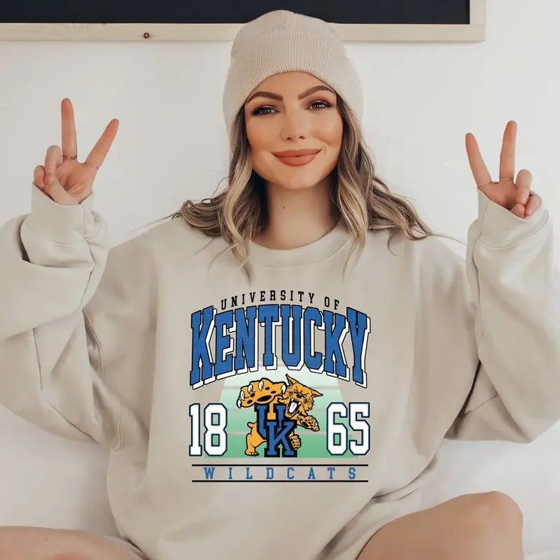 University of Kentucky Football Vintage Sweatshirt T-Shirts, Hoodie | HypeDripTees.com