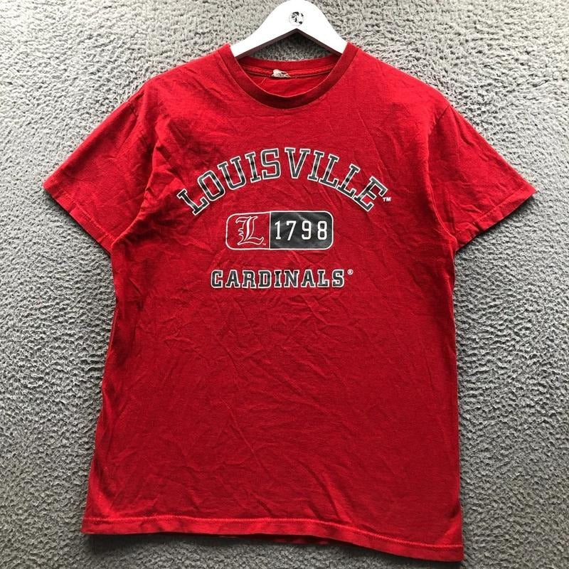 University of Louisville Cardinals Red Unisex T-shirt Sweatshirt Hoodie 39 | HypeDripTees.com