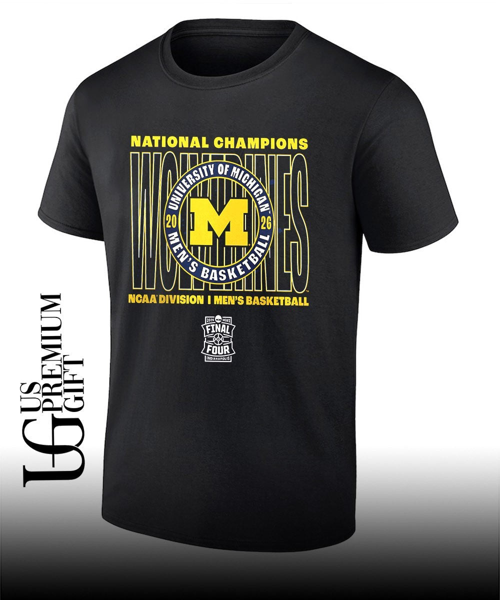 University of Michigan Wolverines 2026 NCAA Men’s Basketball National Champions shirt