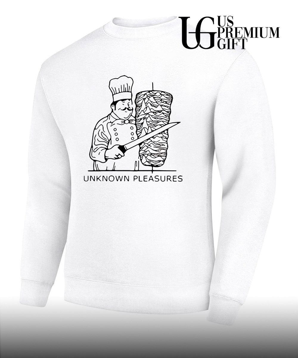 Unknown pleasures kebab joy division parody shirt