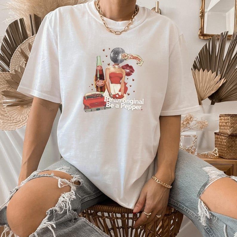 [Up To 5XL] Dr Pepper Shirt, , Soda Shirt, Vintage Soda, Trendy Tee, Soda Lover, Dr. Pepper T-Shirt Hoodie, Sweatshirt