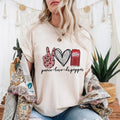 [Up To 5XL] Peace Love Dr Pepper Shirt, Retro Dr Pepper Sweatshirt, Graphic Hoodie for Soda Lovers, Unisex T-Shirt Gift