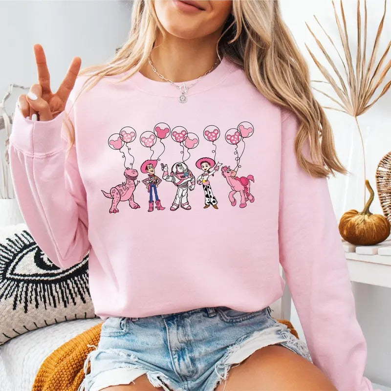 [Up To 5XL] Toy Story Valentine's Day Shirt Toy Story Trip Shirt Valentine Day Shirt land Valentine Trip Shirt Woody Tee