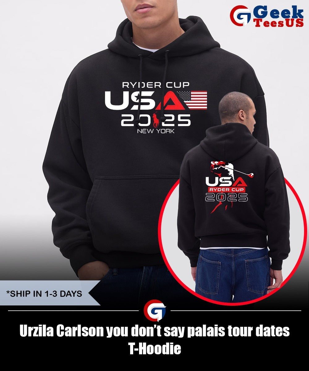 Urzila Carlson you don’t say palais tour dates T-shirt