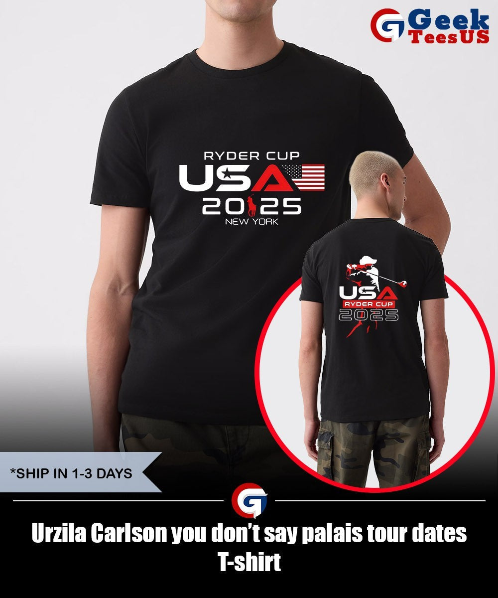 Urzila Carlson you don’t say palais tour dates T-shirt