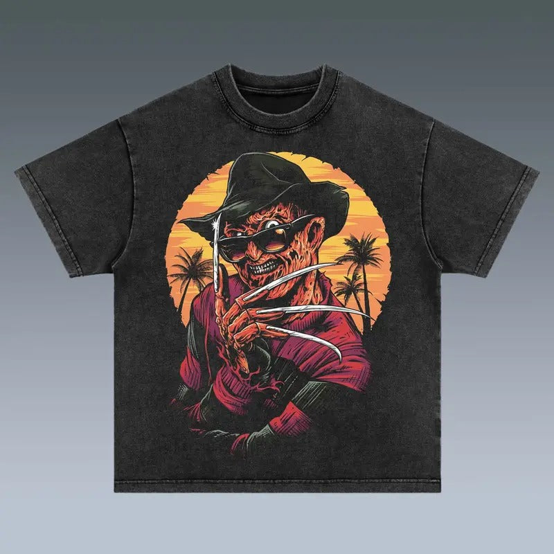VINTAGE TEE |  FREDDY KRUEGER Trending Movie T shirt Vintage 90s T-shirt gift for Movie fans gift for him gift for her...