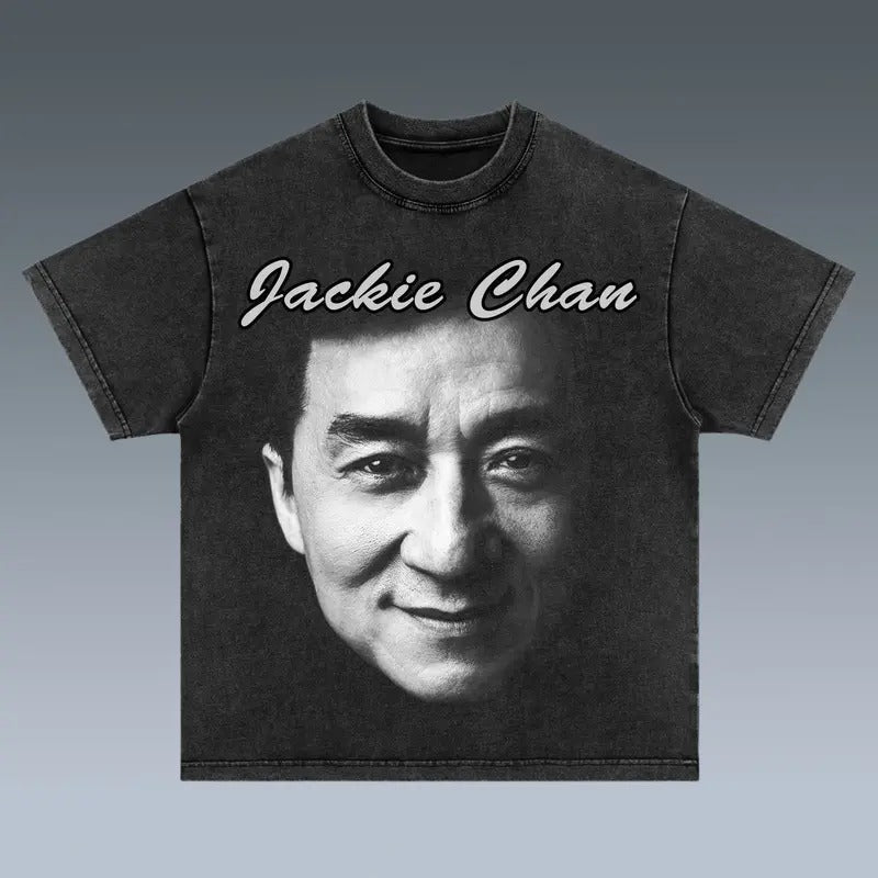 VINTAGE TEE |  JACKIE CHAN Trending Movie T shirt Vintage 90s T-shirt gift for Movie fans gift for him gift for her...