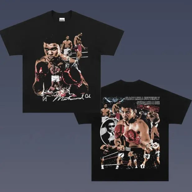 VINTAGE TEE | ALI TEE, Double Sided Prints Vintage T-Shirt, Boxing Shirt, UFC Shirt,  Vintage Graphic Tee, Unisex...