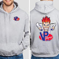VP Racing Fuels Shirt, Crazy Cartoon Graphic Sweatshirt, Bold Motorsport Style Hoodie, Perfect for Racing Fans, All season Outfit