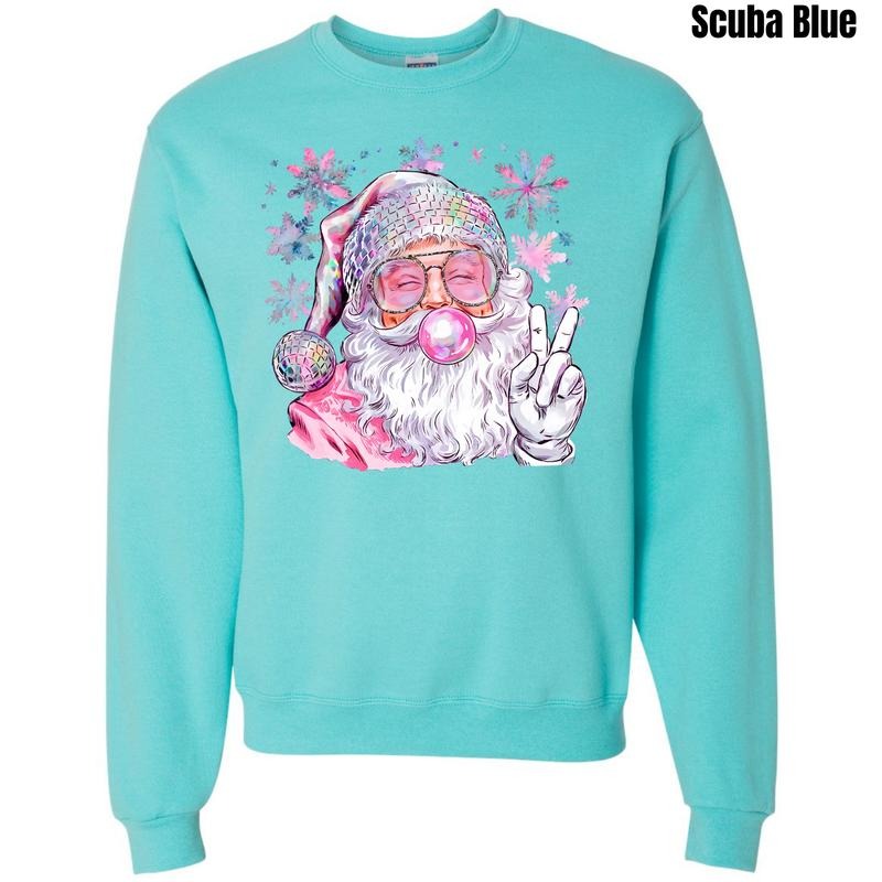VSCO Girly Santa Sweatshirt 'NLB' T-Shirts, Hoodie | HypeDripTees.com