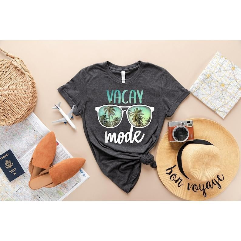 Vacay Mode Shirt, Vacation Shirt, Vacay Mode, Camping Shirt, Travel Shirt, Adventure Shirt, Road Trip Shirt, Adventure...