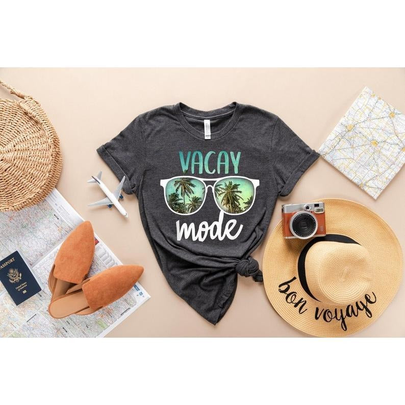 Vacay Mode Shirt, Vacation Shirt, Vacay Mode, Camping Shirt, Travel Shirt, Adventure Shirt, Road Trip Shirt, Adventure...