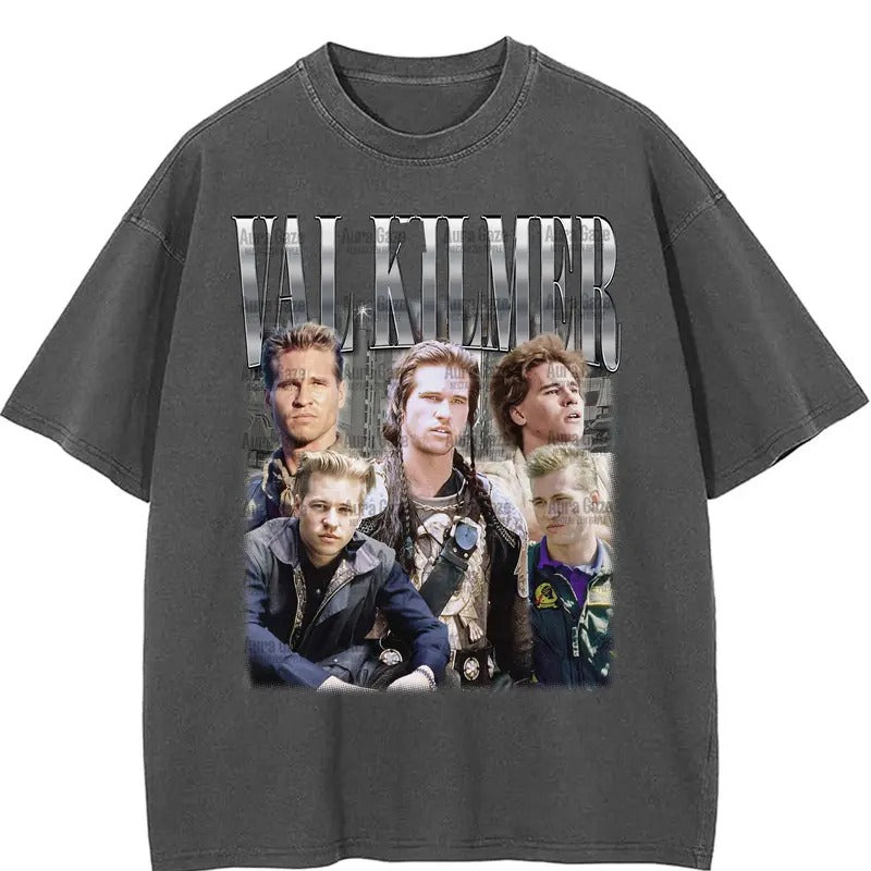 Val Kilmer Comfort Colors Unisex Tshirt For Fan, I'm Your Huckleberry TV Show 90s Retro Bootleg Shirt, Fan Merch...
