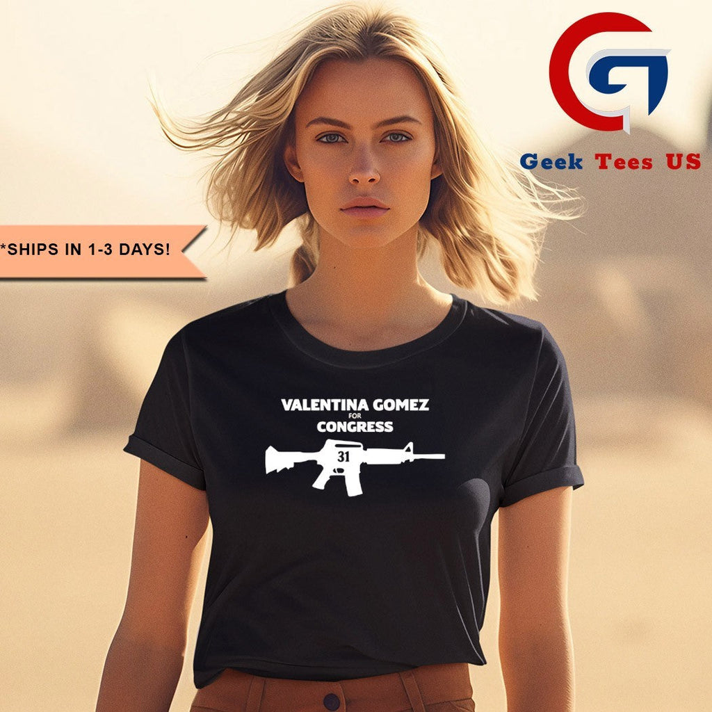 Valentina gomez for congress shirt