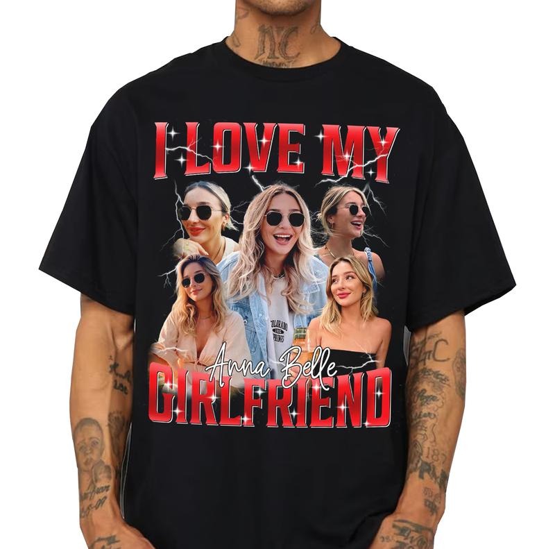 Valentine Custom Photos Shirt, Custom Bootleg Rap Tee, Custom Your Own Bootleg Shirt, Vintage Retro Graphic 90s Tshirt,...
