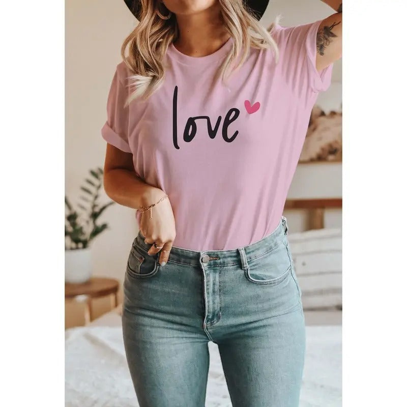 Valentine's Shirts for Women ,Valentine's shirt for women, LOVE Shirt, Cute Valentine's Tshirt heart, Valentine's...