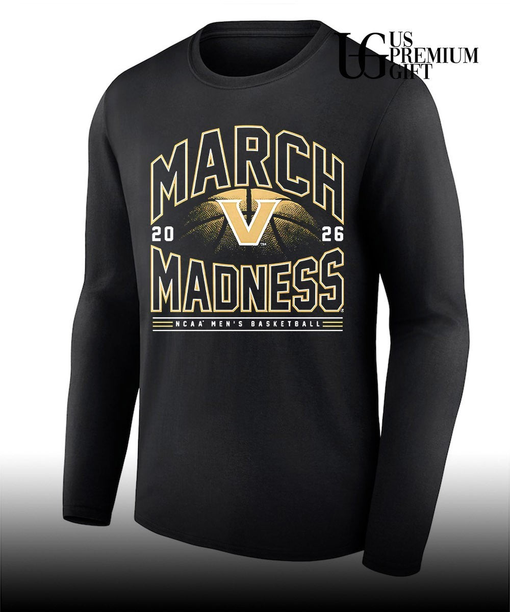 Vanderbilt Commodores Men’s basketball NCAA March Madness 2026 shirt