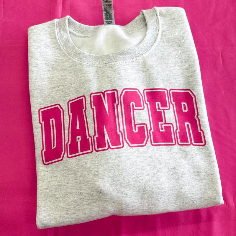 Varsity Letter Dancer Gildan Sweatshirt T-Shirts, Hoodie | HypeDripTees.com