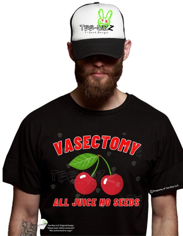 Vasectomy: All Juice No Seeds - Men's funny graphic T-shirt men Hoodie, Sweatshirt | HypeDripTees.com