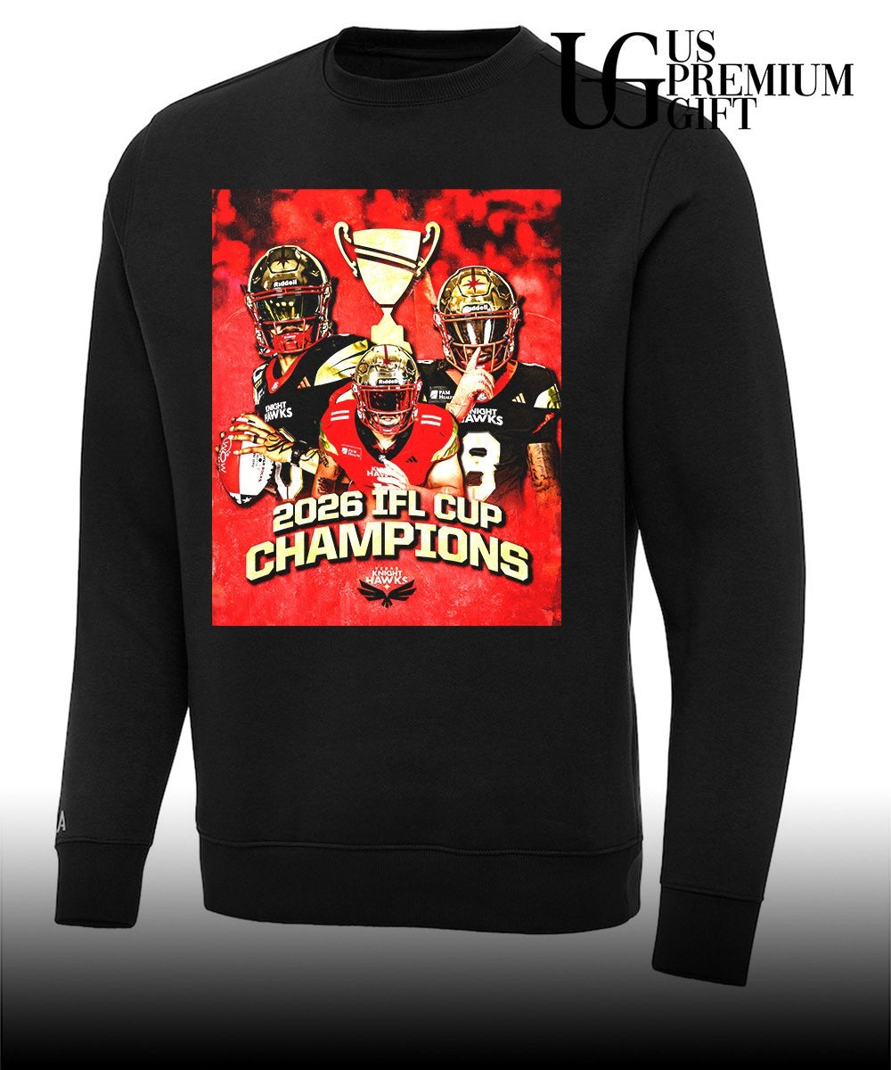 Vegas Knight Hawks Indoor Football League Champions 2026 poster shirt