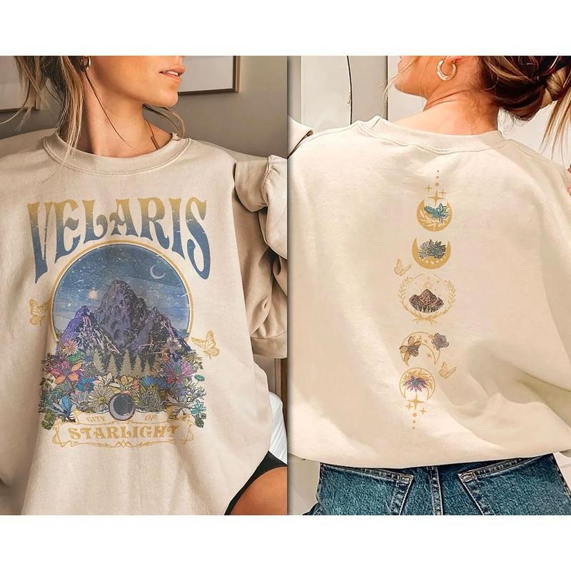 Velaris ACOTAR Shirt, Velaris City Of Starlight Sweatshirt, The Night Court Shirt, SJM Merch, Court of Dreams, Booktok...