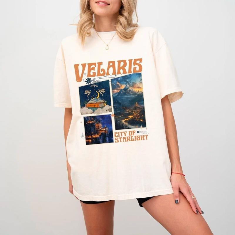 Velaris Shirt, City Of Starlight Sweatshirt, ACOTAR Shirt, Night Court Tee, Rhysand Quotes Shirt, SJM Apparel, Book Lover...