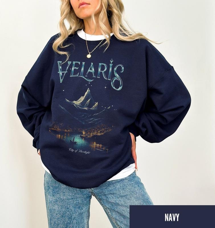 Velaris Sweatshirt, ACOTAR Shirt, SJM Merch, Night Court Crewneck, City Of Starlight Shirt, Bookish Sweatshirt, A Court...