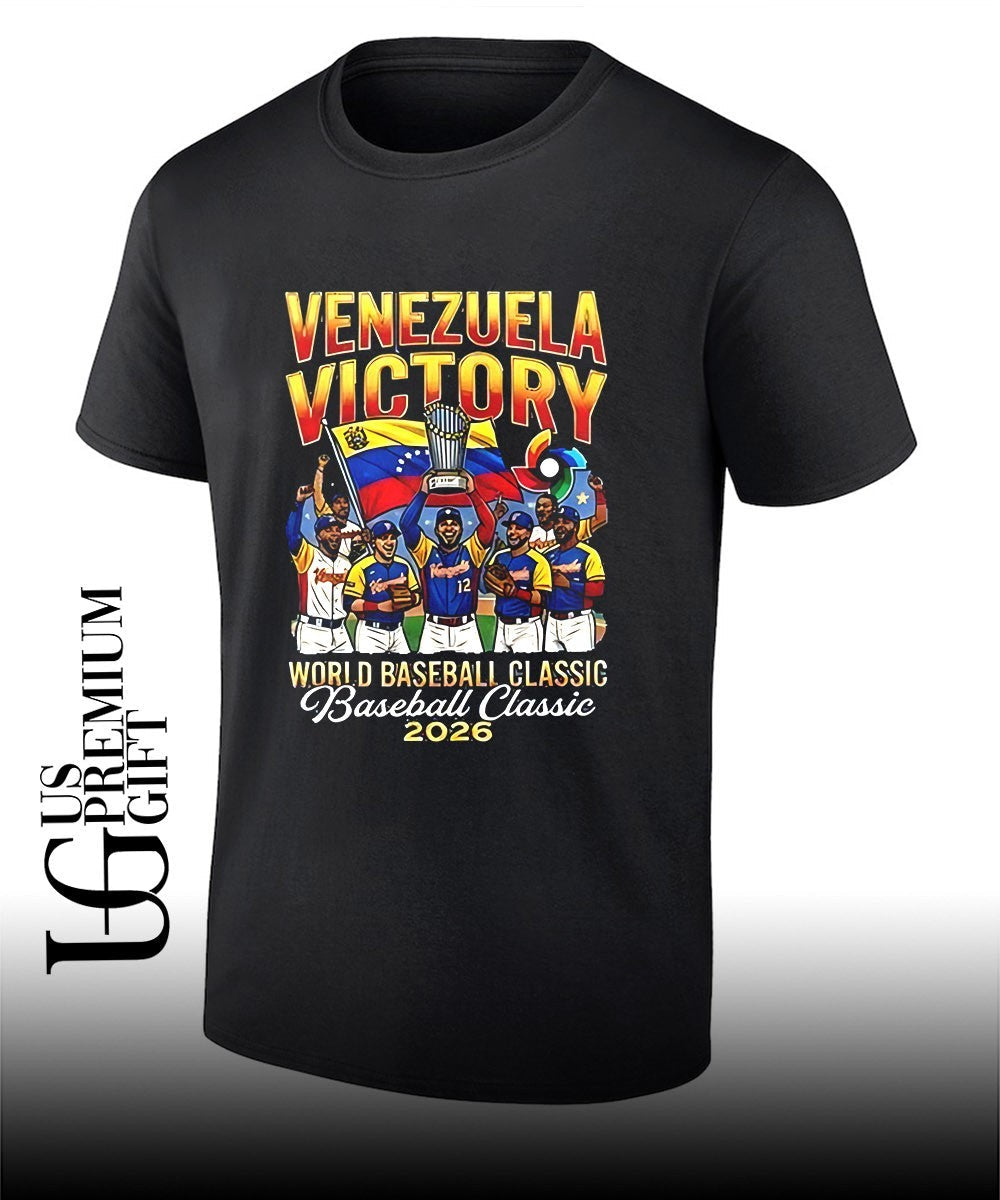 Venezuela Victory Champions 2026 World Baseball Classic shirt
