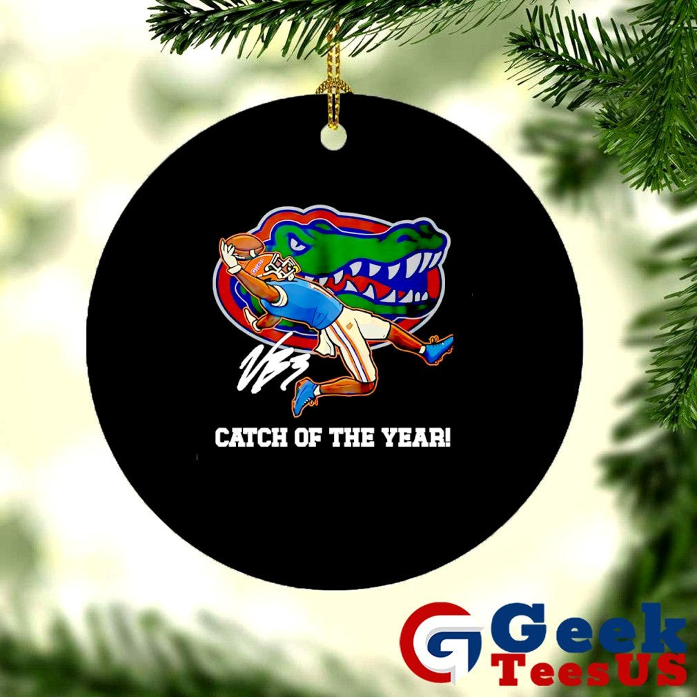 Vernell Brown III Florida Gators Catch of The Year 2025 signature shirt