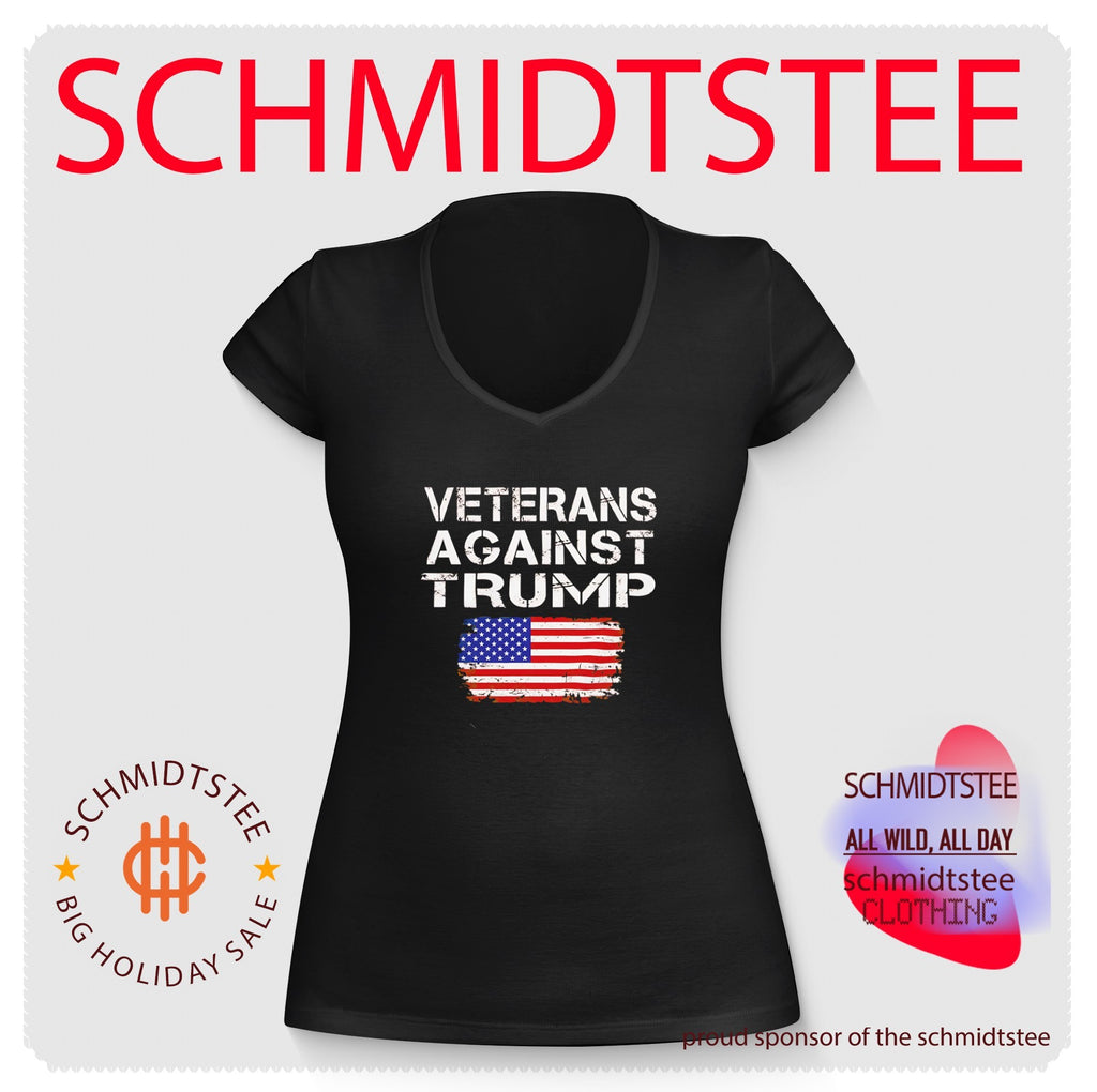 Veterans Against Trump USA flag shirt