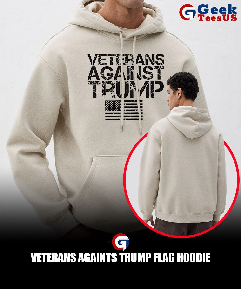Veterans Againts Trump flag shirt