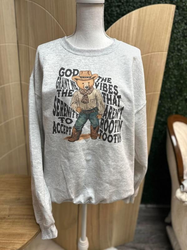 Vibes That Aren't Rootin Tootin Sweatshirt or Tee Hoodie | HypeDripTees.com