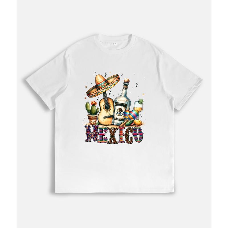 Vibrant and Iconic T - Shirt Celebrating Mexican Culture Hoodie, Sweatshirt | HypeDripTees.com