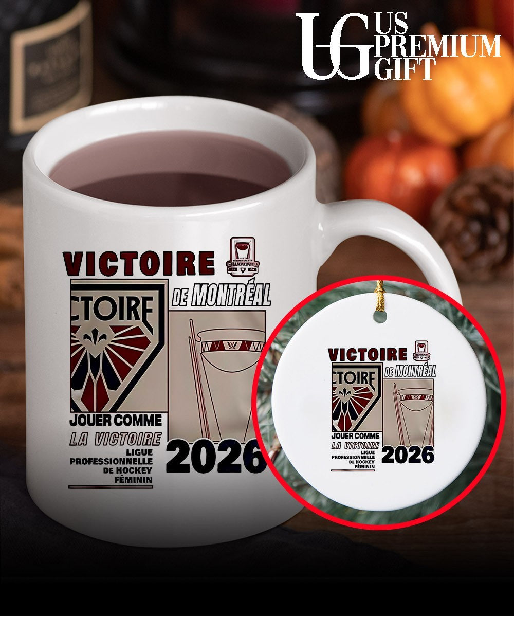 Victoire de Montréal jouer comme la Victoire championship trophy Ligue Professionnelle Hockey Féminin 2026 shirt