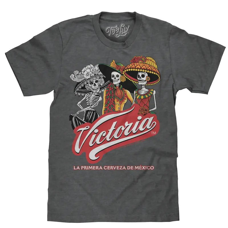 Victoria Beer T-Shirt - Gray Hoodie, Sweatshirt | HypeDripTees.com
