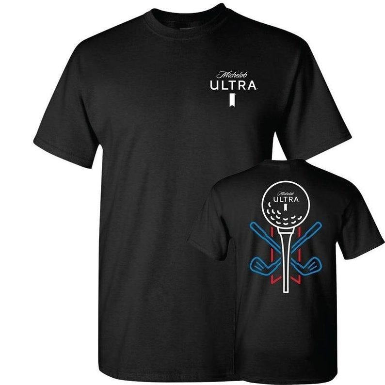 Victoria Maxwell, Michelob Ultra Golfing Front and Back Print T-Shirt S-5XL, Michelob ULTRA Golf Player Gift Beer Tee,...