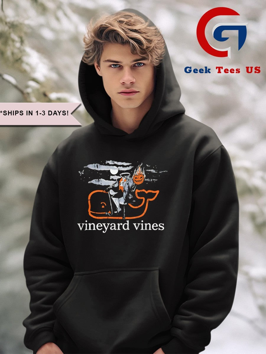 Vineyard Vines Headless Horseman Halloween Whale 2025 shirt