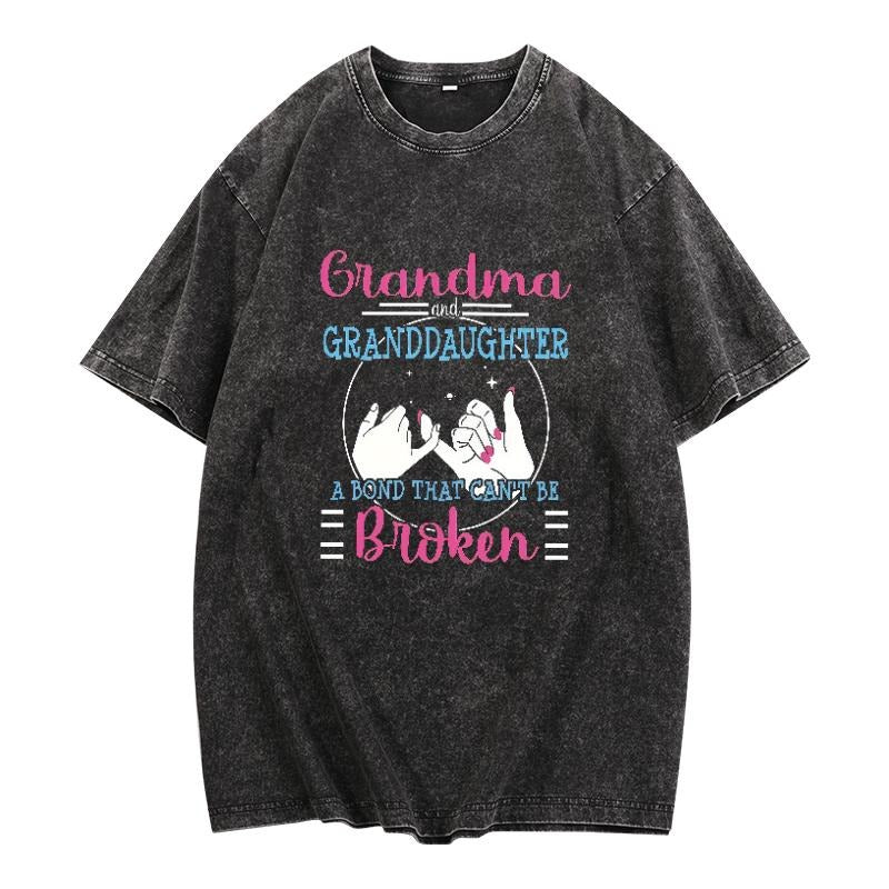 Vintage - Washed Grandma and Granddaughter T