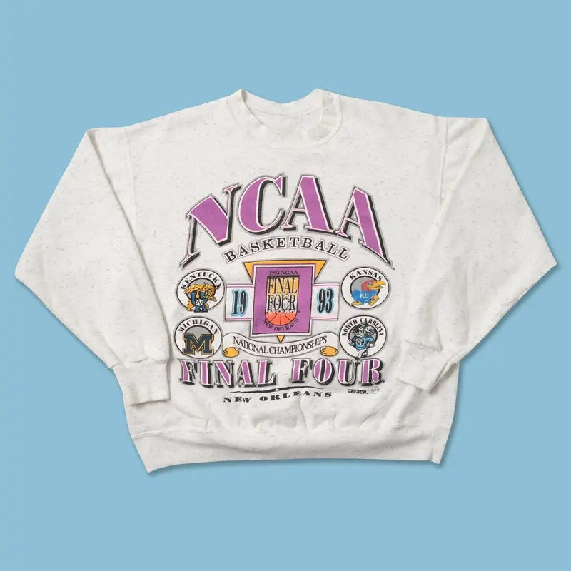 Vintage 1993 NCAA Final Four Sweatshirt T-Shirts, Hoodie | HypeDripTees.com